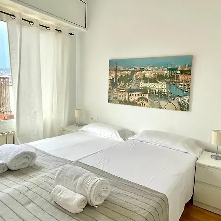 S4D Attic Terrace Sepulveda Lägenhet