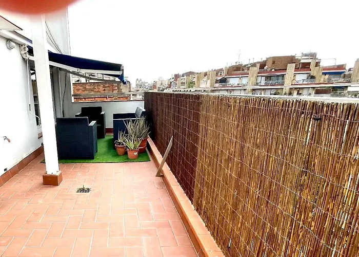 S4D Attic Terrace Sepulveda Lägenhet *