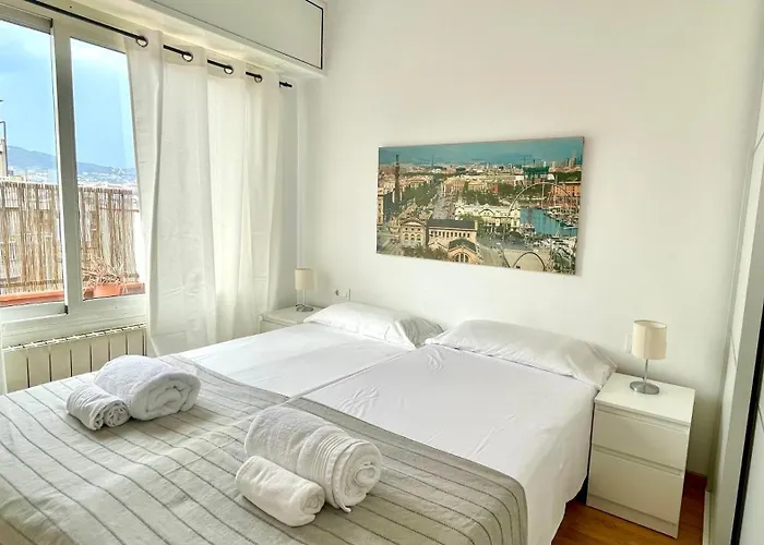 S4D Attic Terrace Sepulveda Lägenhet